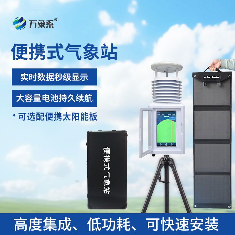 全自動(dòng)便攜式氣象站